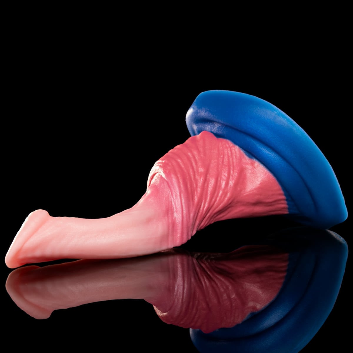 wie fühlt sich ein anal plug an 11.8in/30cm Colorful Horse Dildo Platinum Silicone Dragon Dildo Fantasy  Dildos with Strong Suction Cup (Knight) main image 0