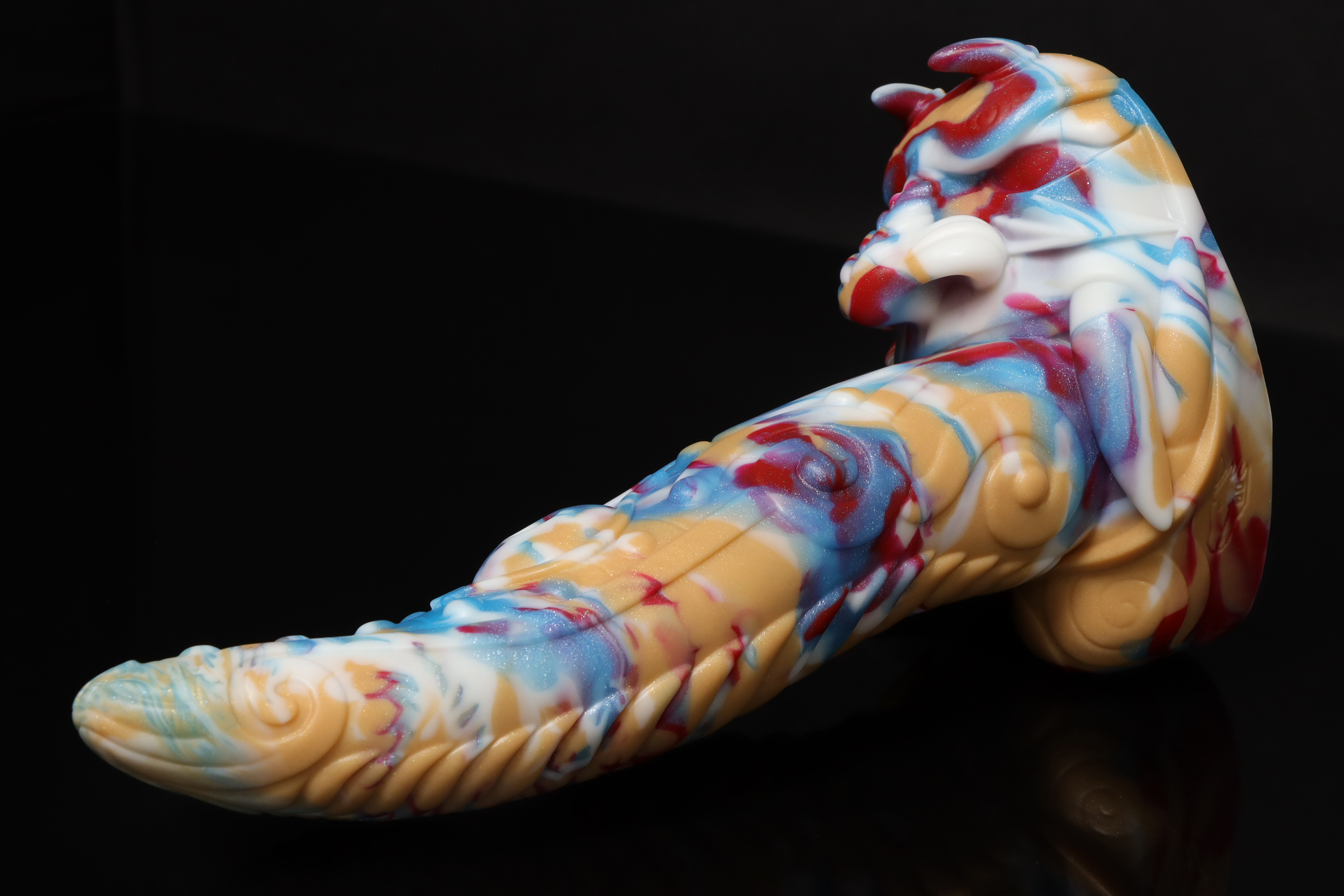 Hanzo the Oni Mask by Bad Dragon — Ready-made pour pour, maker's photo