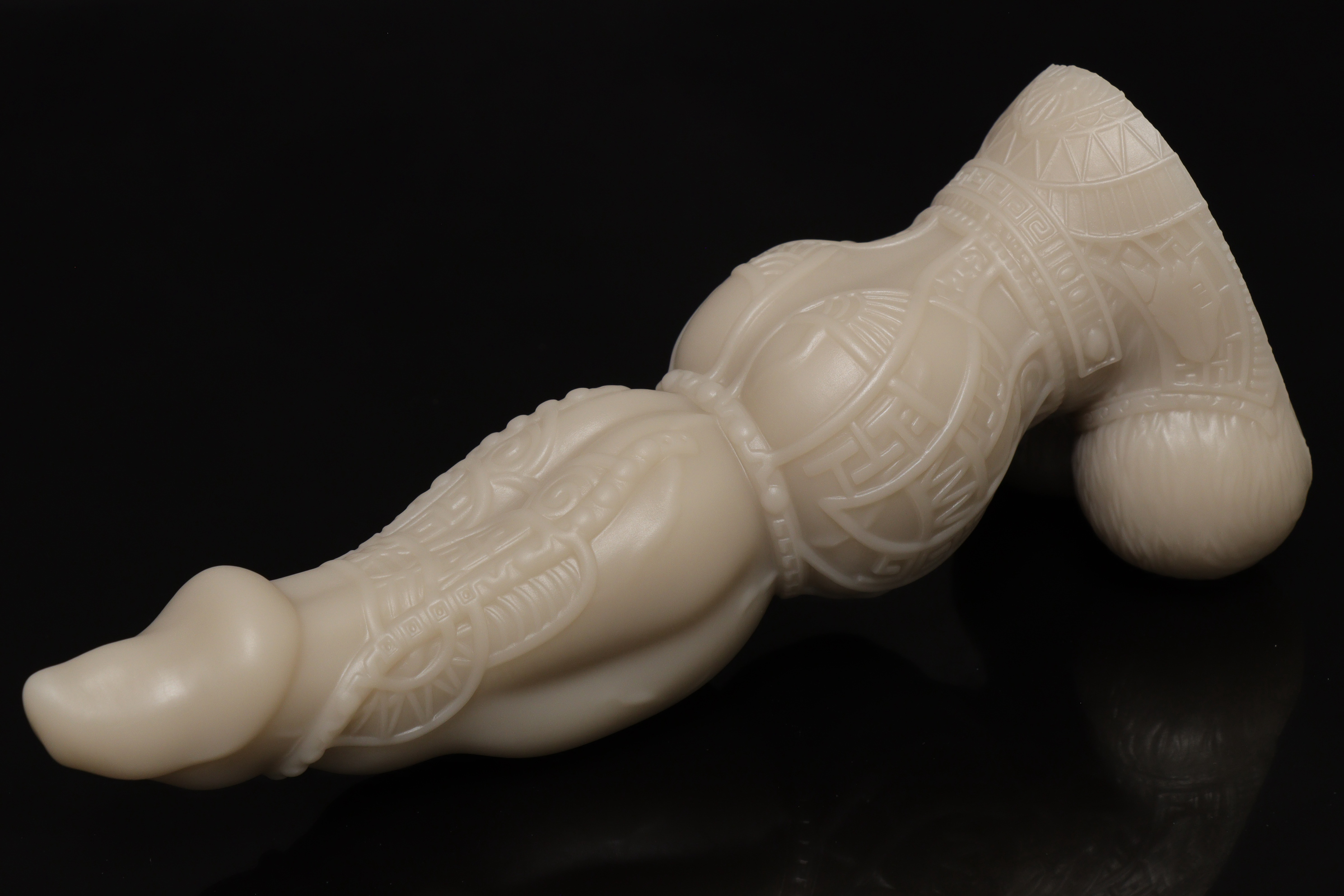 Anubis the Destroyer by Bad Dragon — Ready-made pour pour, maker's photo