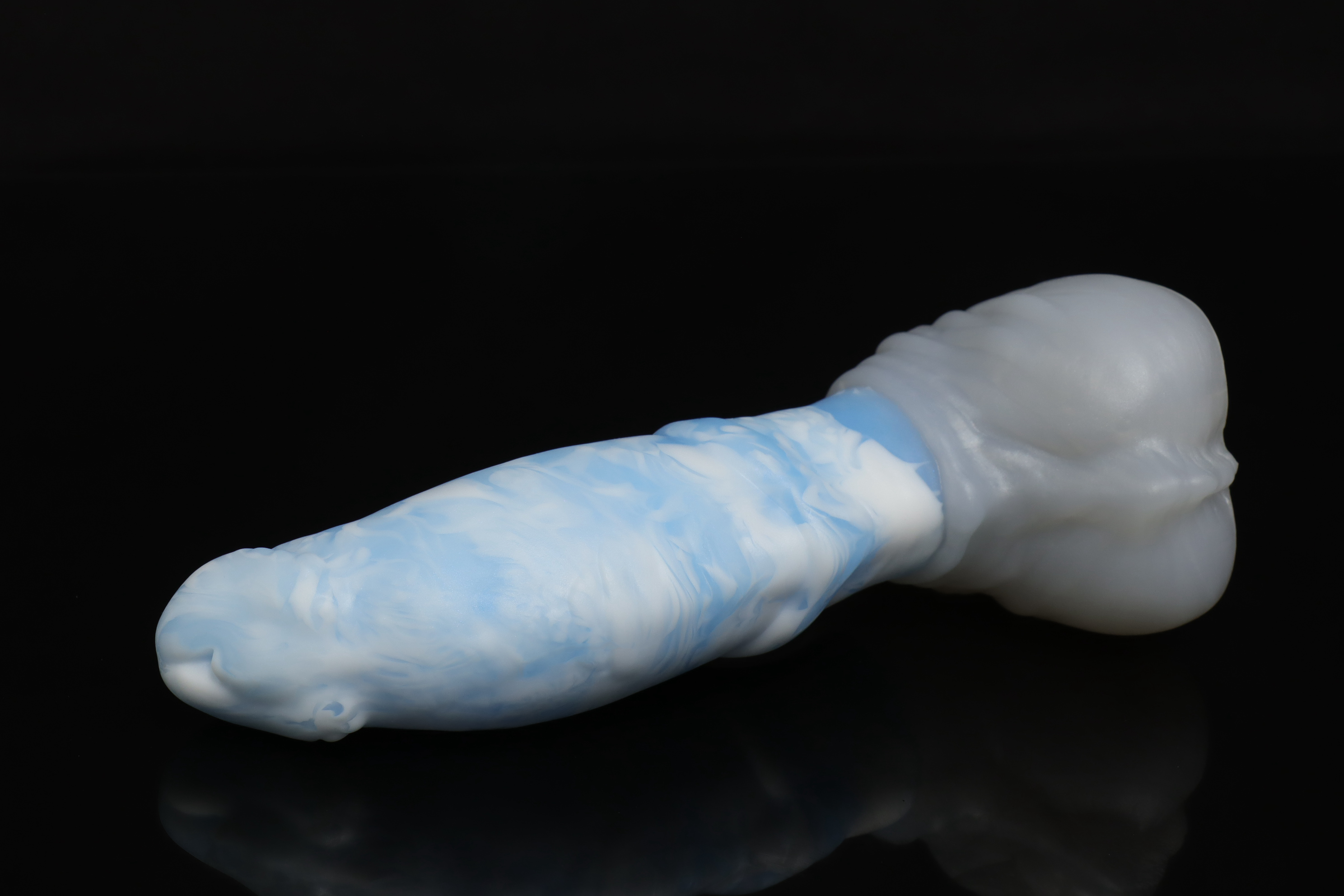 Echo the Snow Strider by Bad Dragon — Rogue pour, maker's photo