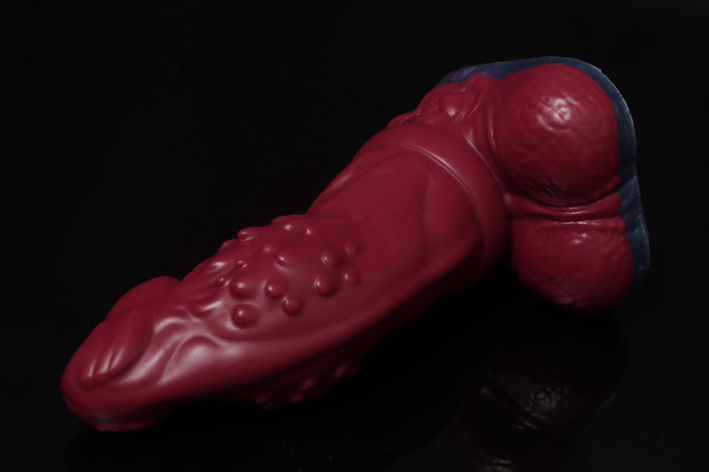 Saja the Demon Tiger by Bad Dragon — Frankenpour pour, maker's photo
