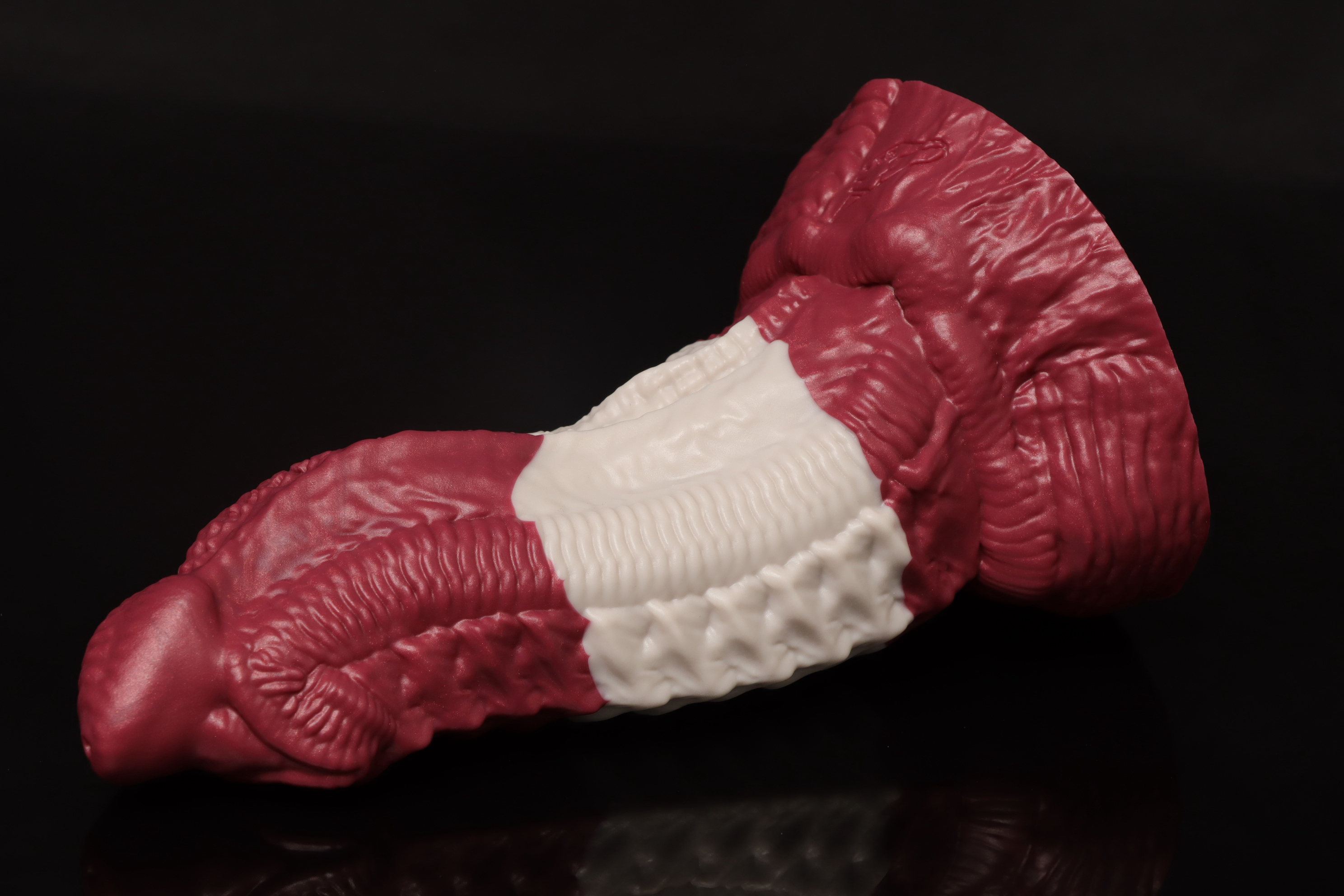 Abyss the Kaiju King by Bad Dragon — Frankenpour pour, maker's photo